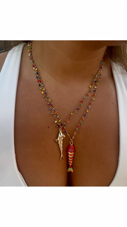 SUMMER FISH NECKLACE