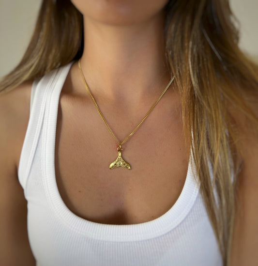 Aqua necklace