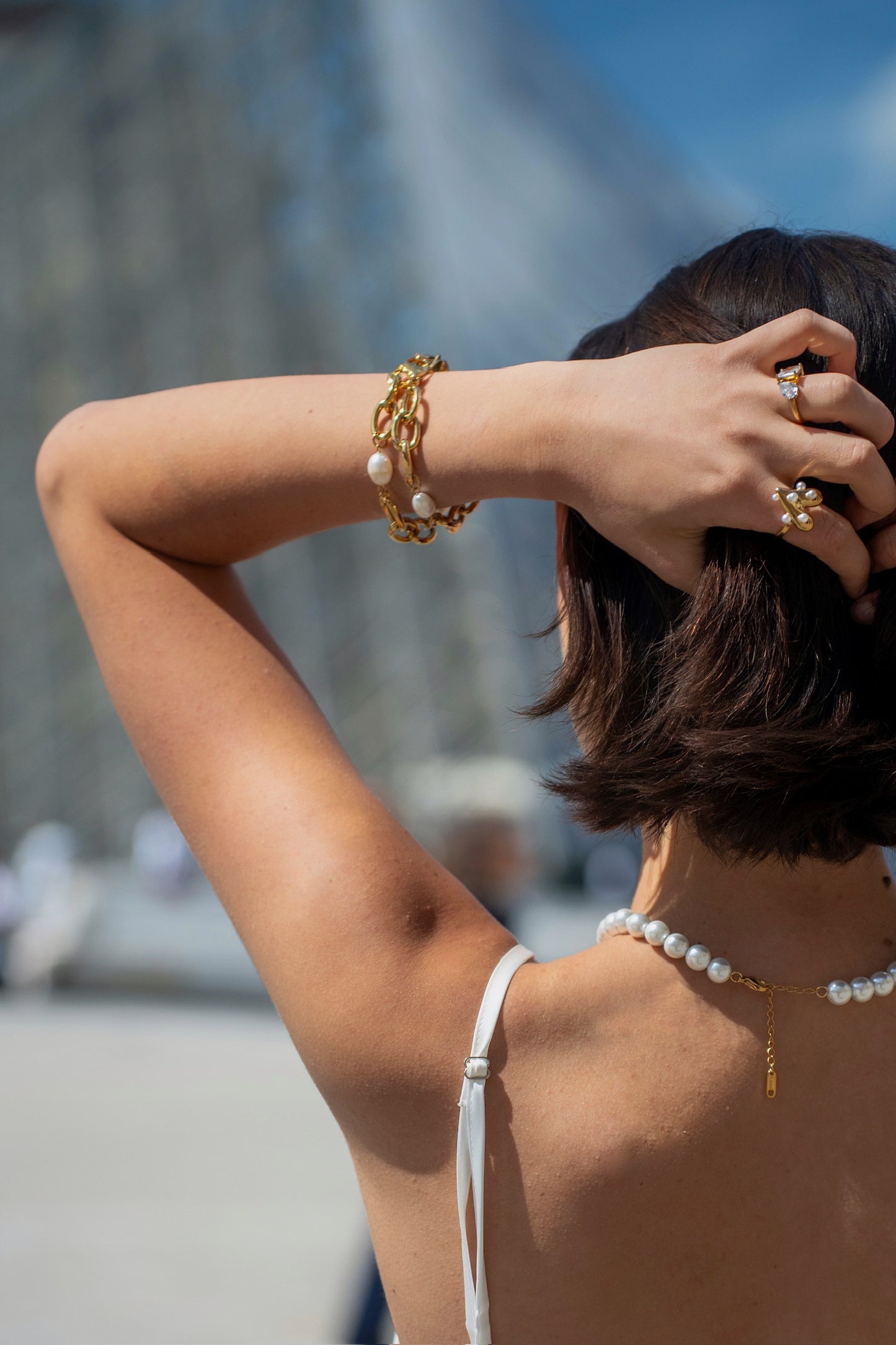 Pearls ring