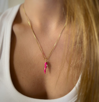 Chili necklace