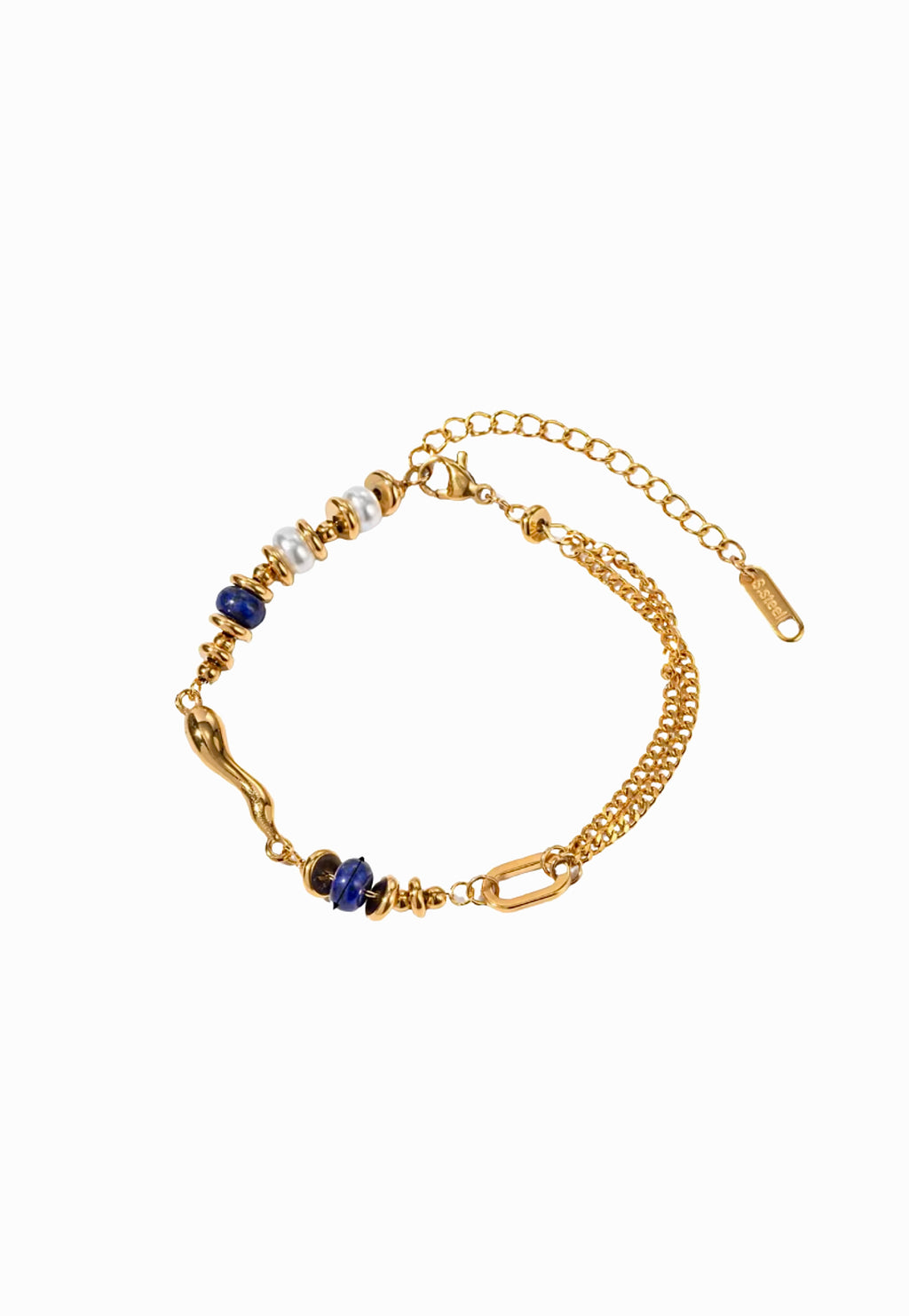 Blue spice bracelet